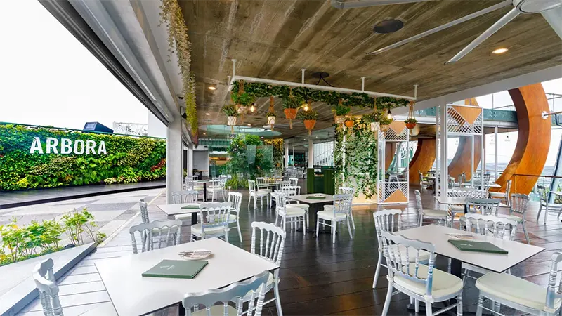 Arbora Café at Mount Faber near Depot Heights