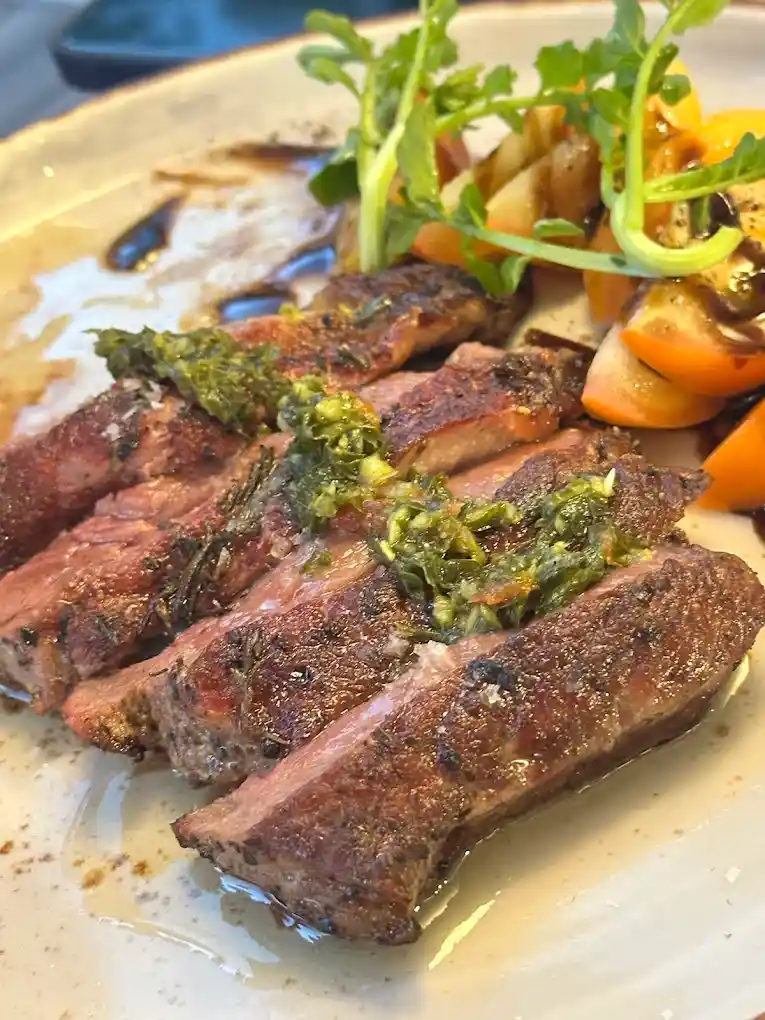 Steak at Little Island Brewing Co. at Gillman Barracks